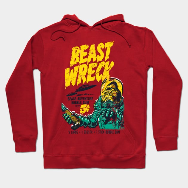 BEASTWRECK ATTACKS! Hoodie by beastpop